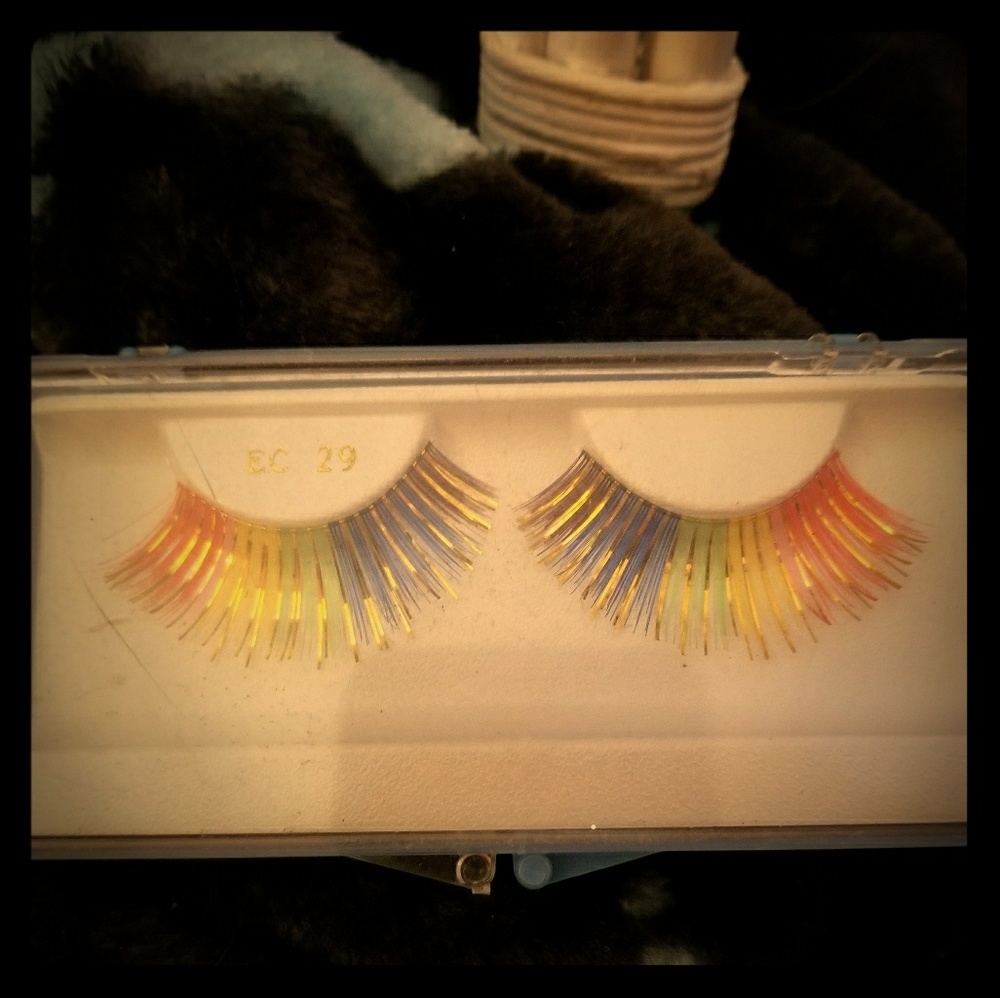 Rainbow LGBT Eyelashes